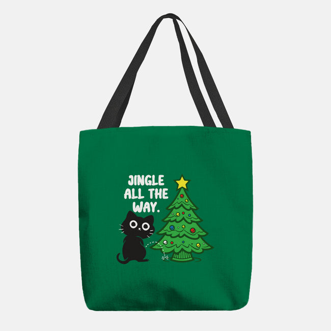 I Jingle All The Way-None-Basic Tote-Bag-turborat14