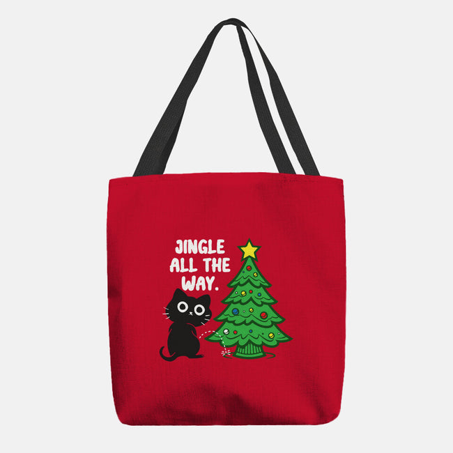 I Jingle All The Way-None-Basic Tote-Bag-turborat14