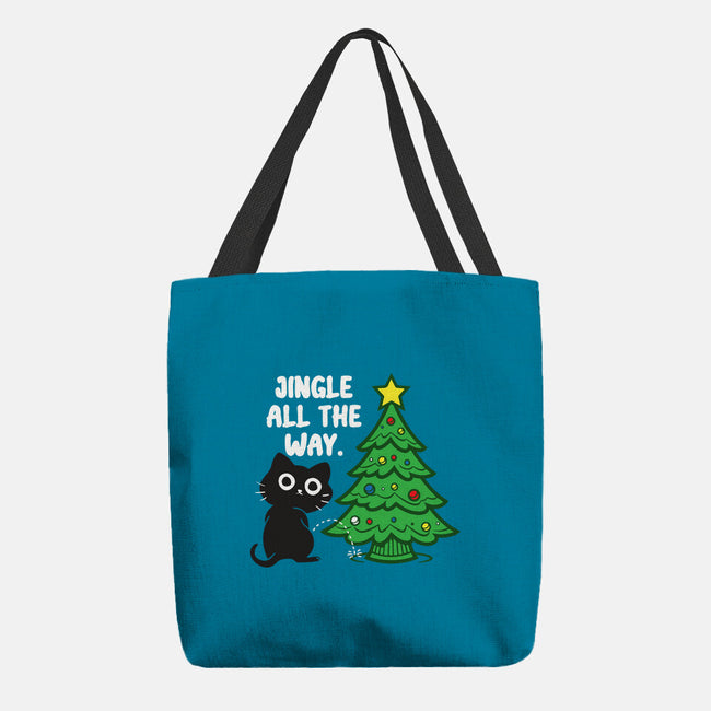 I Jingle All The Way-None-Basic Tote-Bag-turborat14