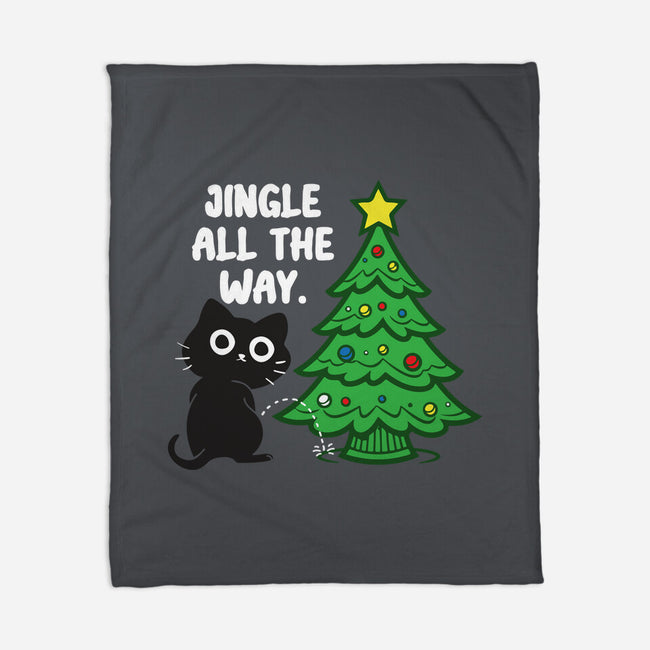 I Jingle All The Way-None-Fleece-Blanket-turborat14