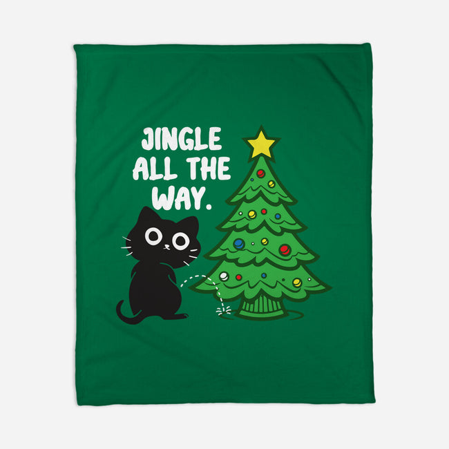 I Jingle All The Way-None-Fleece-Blanket-turborat14