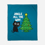 I Jingle All The Way-None-Fleece-Blanket-turborat14