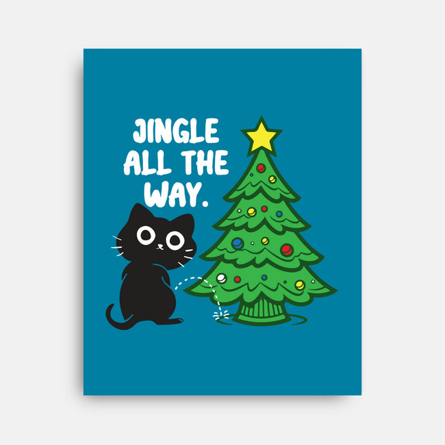 I Jingle All The Way-None-Stretched-Canvas-turborat14