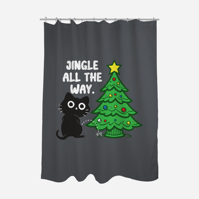 I Jingle All The Way-None-Polyester-Shower Curtain-turborat14