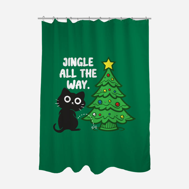 I Jingle All The Way-None-Polyester-Shower Curtain-turborat14