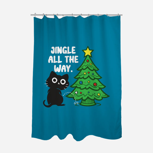 I Jingle All The Way-None-Polyester-Shower Curtain-turborat14