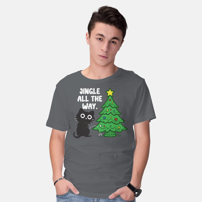 I Jingle All The Way-Mens-Basic-Tee-turborat14