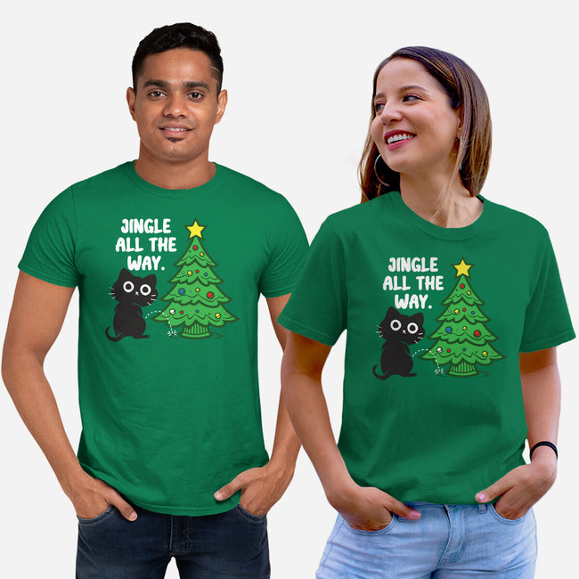 I Jingle All The Way-Unisex-Basic-Tee-turborat14