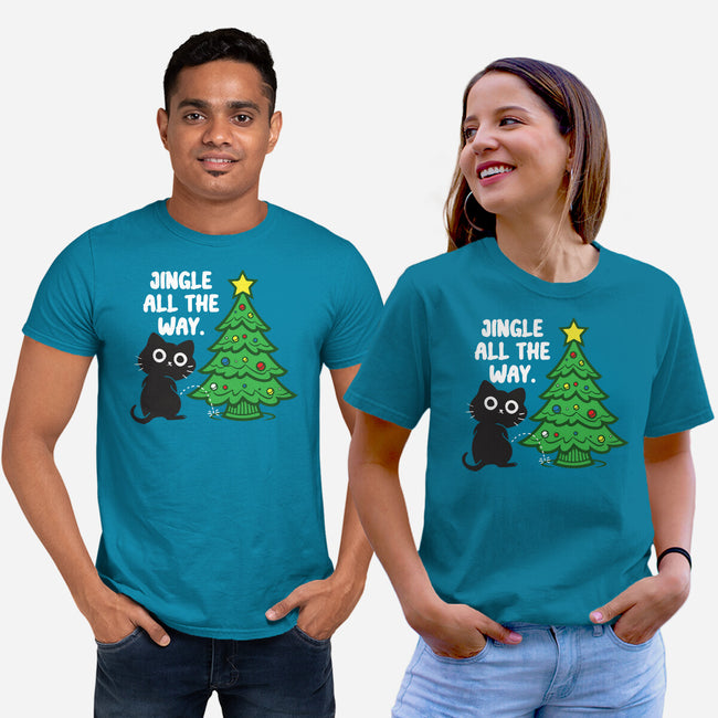 I Jingle All The Way-Unisex-Basic-Tee-turborat14