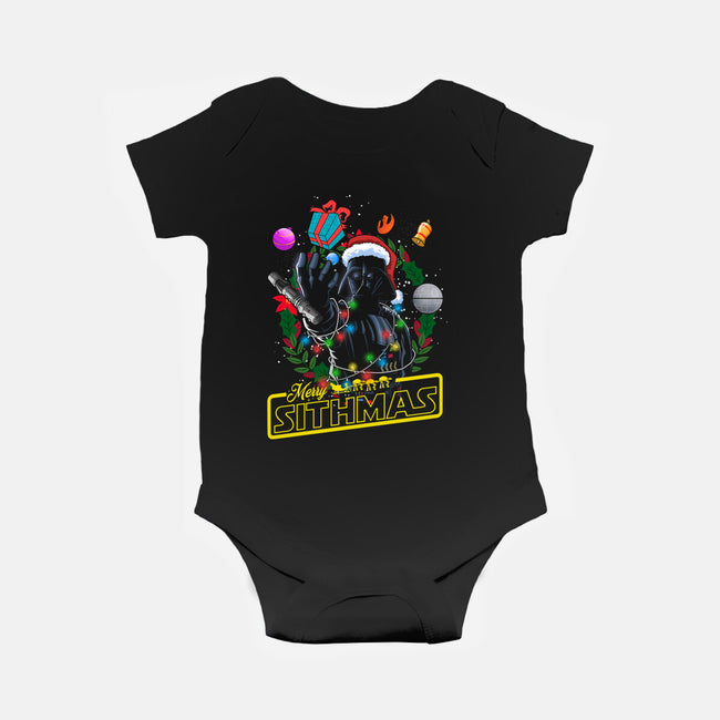 Santa Vader-Baby-Basic-Onesie-Diego Oliver