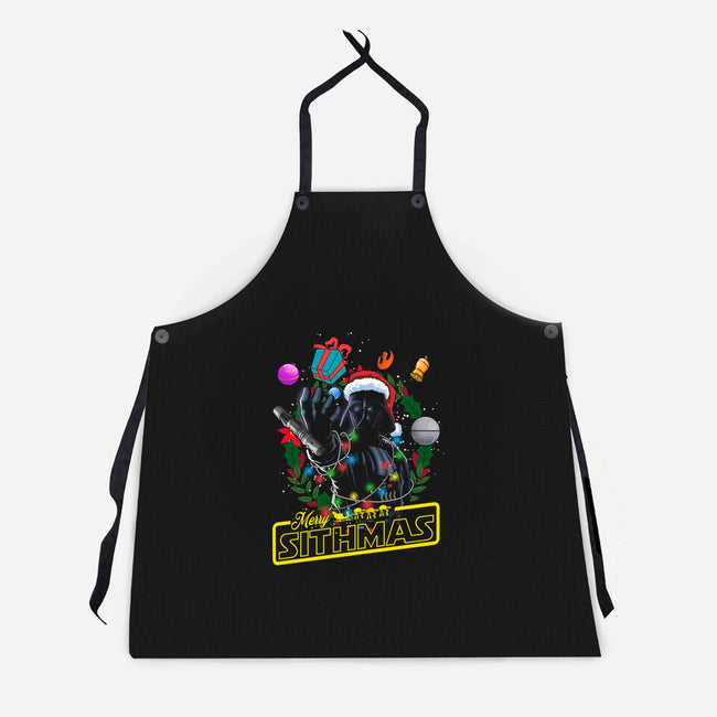 Santa Vader-Unisex-Kitchen-Apron-Diego Oliver