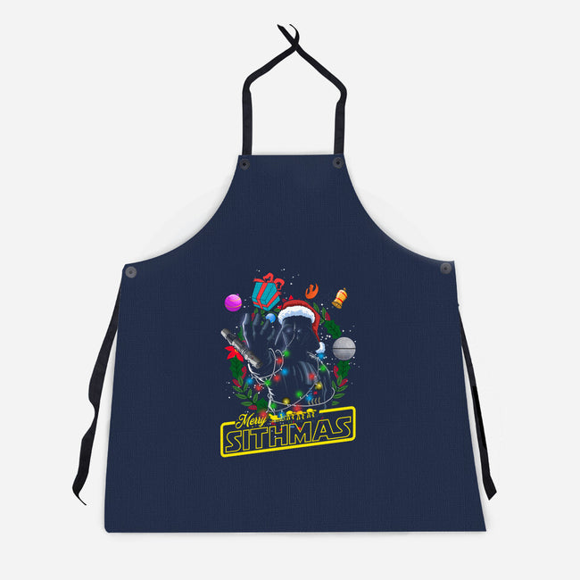 Santa Vader-Unisex-Kitchen-Apron-Diego Oliver