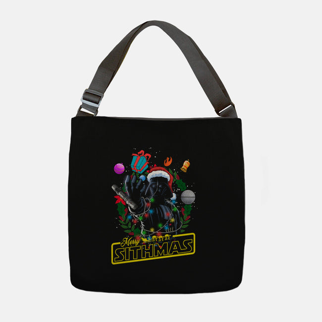 Santa Vader-None-Adjustable Tote-Bag-Diego Oliver