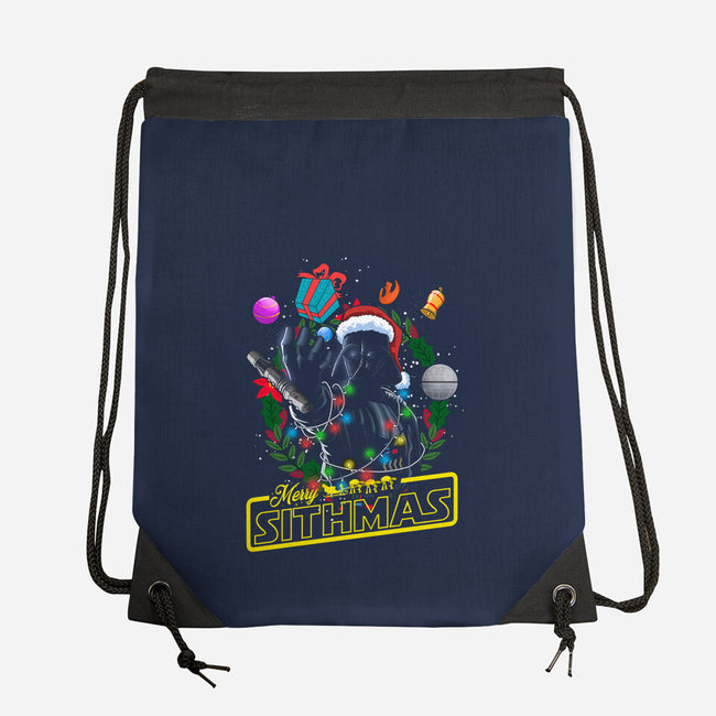 Santa Vader-None-Drawstring-Bag-Diego Oliver