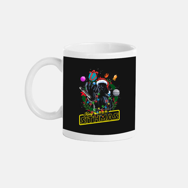 Santa Vader-None-Mug-Drinkware-Diego Oliver