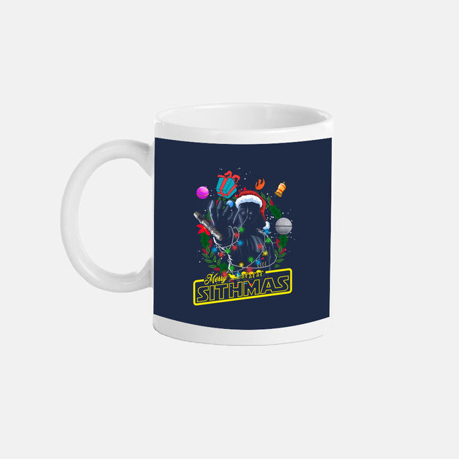 Santa Vader-None-Mug-Drinkware-Diego Oliver