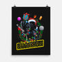 Santa Vader-None-Matte-Poster-Diego Oliver