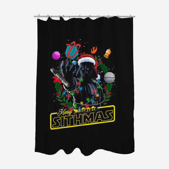 Santa Vader-None-Polyester-Shower Curtain-Diego Oliver