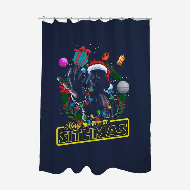 Santa Vader-None-Polyester-Shower Curtain-Diego Oliver