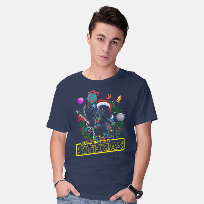 Santa Vader-Mens-Basic-Tee-Diego Oliver