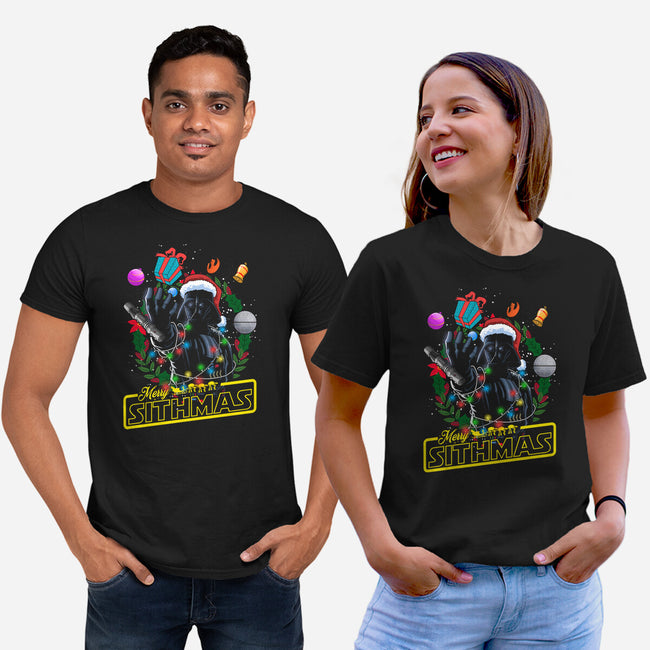 Santa Vader-Unisex-Basic-Tee-Diego Oliver