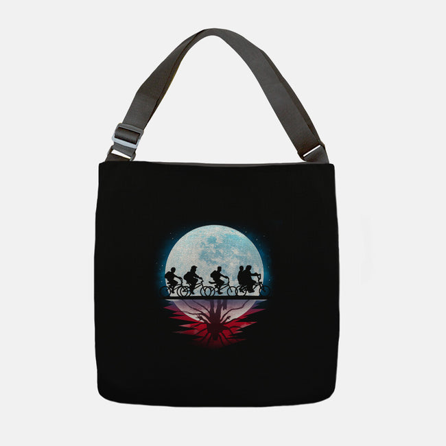 Strange Moon-None-Adjustable Tote-Bag-Vallina84
