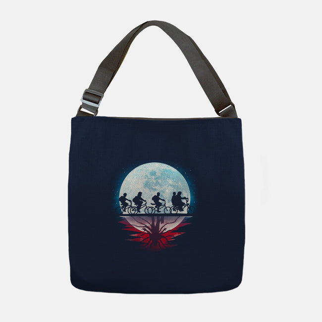 Strange Moon-None-Adjustable Tote-Bag-Vallina84