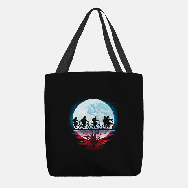 Strange Moon-None-Basic Tote-Bag-Vallina84