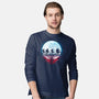 Strange Moon-Mens-Long Sleeved-Tee-Vallina84