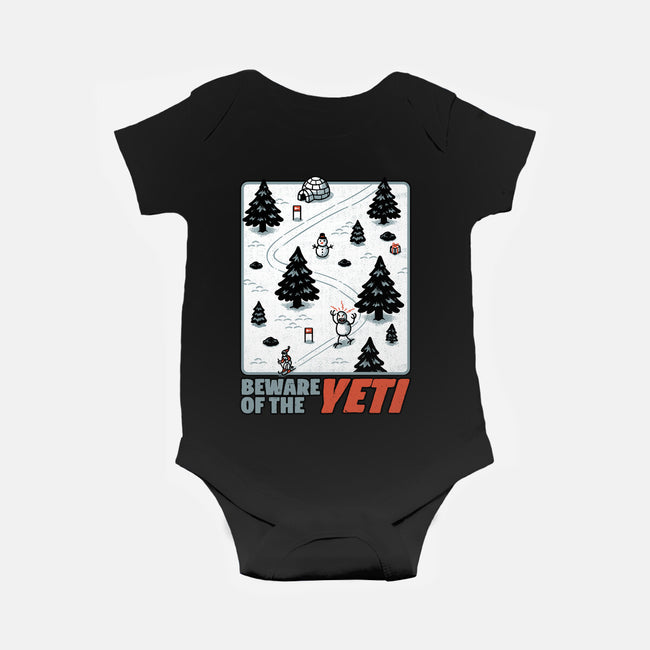 Winter Game Yeti-Baby-Basic-Onesie-Studio Mootant