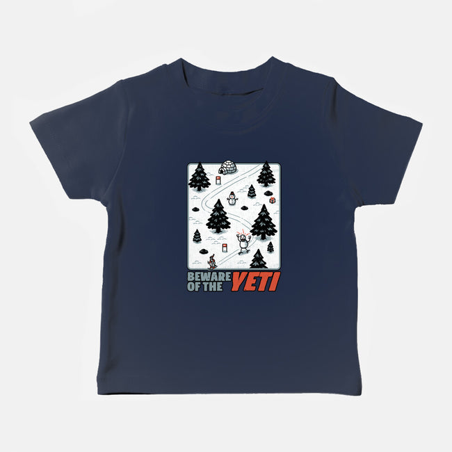 Winter Game Yeti-Baby-Basic-Tee-Studio Mootant