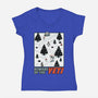 Winter Game Yeti-Womens-V-Neck-Tee-Studio Mootant