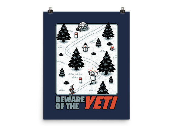 Winter Game Yeti
