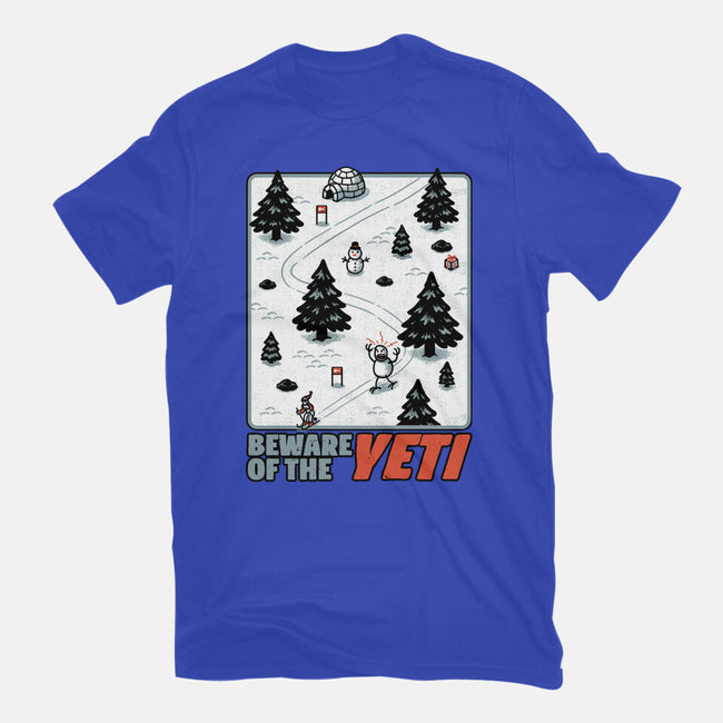 Winter Game Yeti-Womens-Fitted-Tee-Studio Mootant