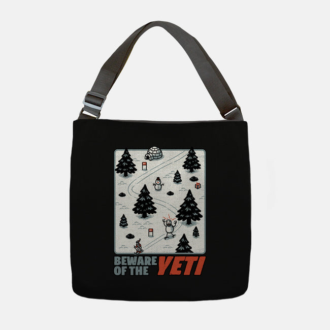 Winter Game Yeti-None-Adjustable Tote-Bag-Studio Mootant