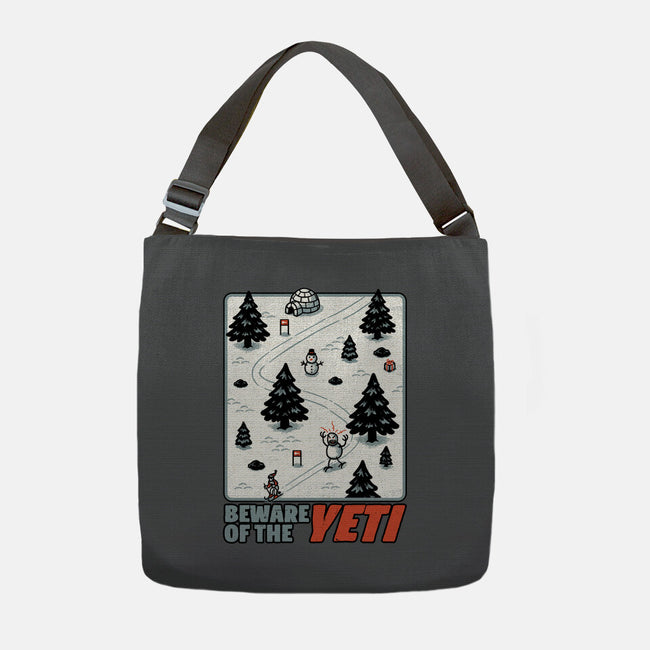Winter Game Yeti-None-Adjustable Tote-Bag-Studio Mootant