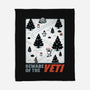 Winter Game Yeti-None-Fleece-Blanket-Studio Mootant