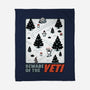 Winter Game Yeti-None-Fleece-Blanket-Studio Mootant