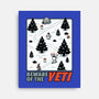 Winter Game Yeti-None-Stretched-Canvas-Studio Mootant