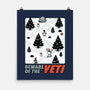 Winter Game Yeti-None-Matte-Poster-Studio Mootant
