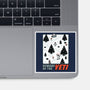 Winter Game Yeti-None-Glossy-Sticker-Studio Mootant