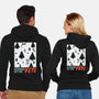 Winter Game Yeti-Unisex-Zip-Up-Sweatshirt-Studio Mootant