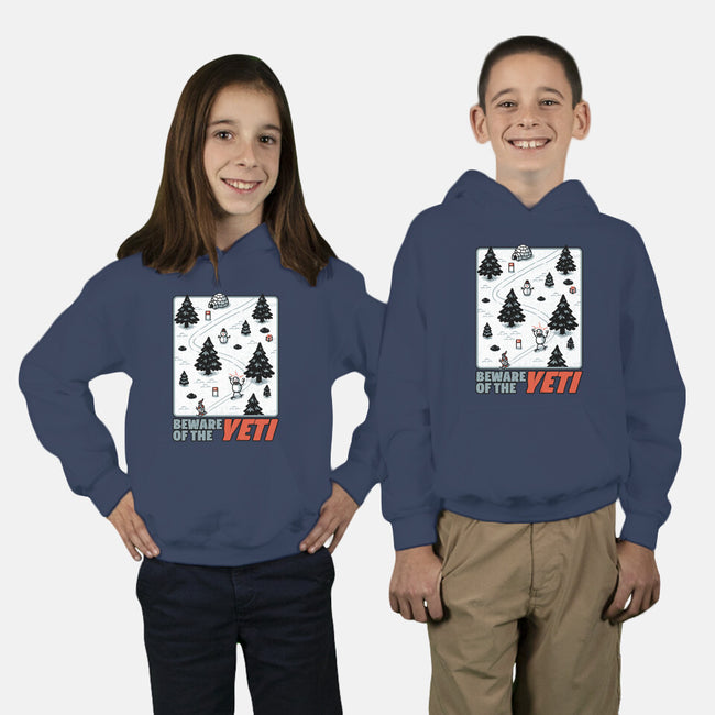 Winter Game Yeti-Youth-Pullover-Sweatshirt-Studio Mootant
