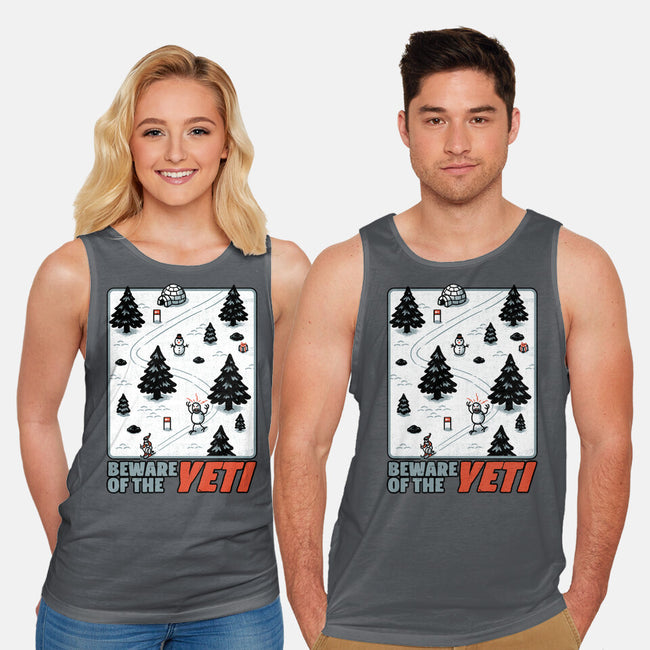 Winter Game Yeti-Unisex-Basic-Tank-Studio Mootant