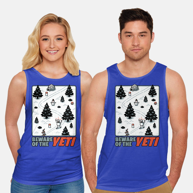 Winter Game Yeti-Unisex-Basic-Tank-Studio Mootant