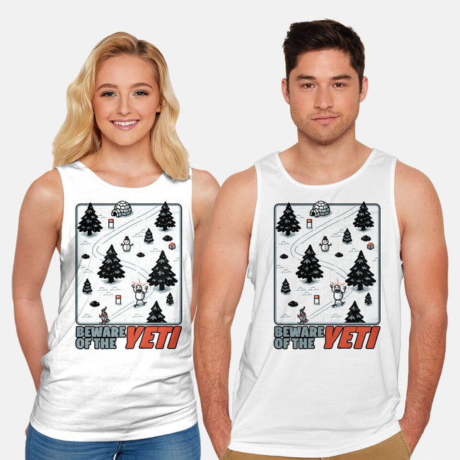 Winter Game Yeti-Unisex-Basic-Tank-Studio Mootant