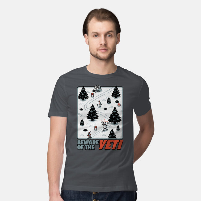 Winter Game Yeti-Mens-Premium-Tee-Studio Mootant