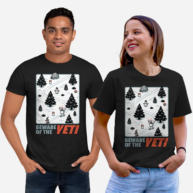 Winter Game Yeti-Unisex-Basic-Tee-Studio Mootant