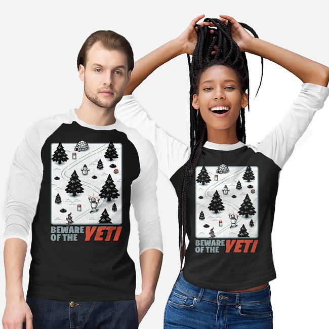 Winter Game Yeti-Unisex-Baseball-Tee-Studio Mootant