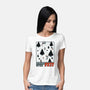 Winter Game Yeti-Womens-Basic-Tee-Studio Mootant